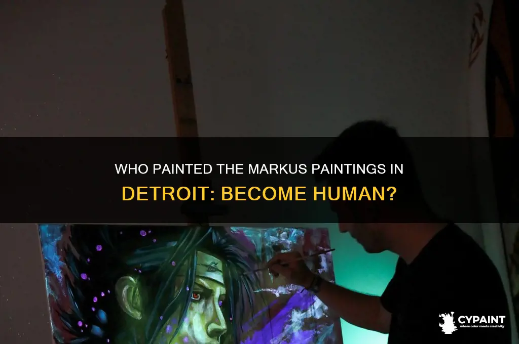 who painted the markus paintings in detroit become human