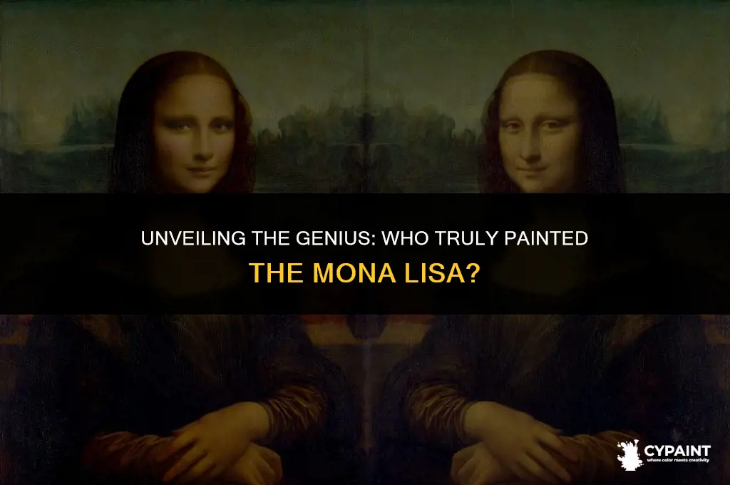 who painted the mona lisa botticelli raphael donatello da vinci