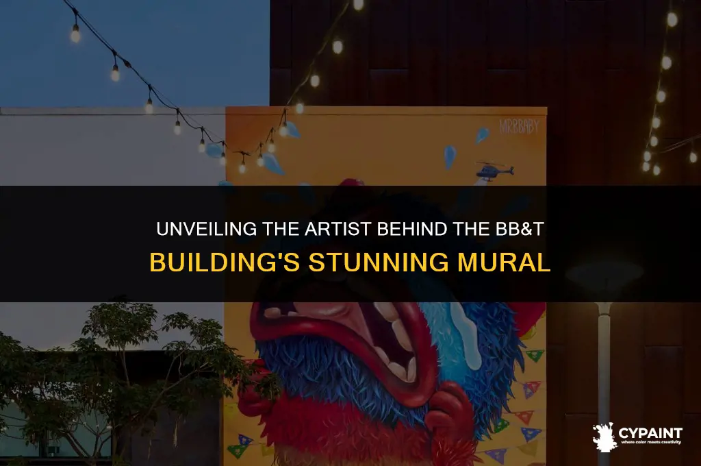 who painted the mural on the bb& bb&t building