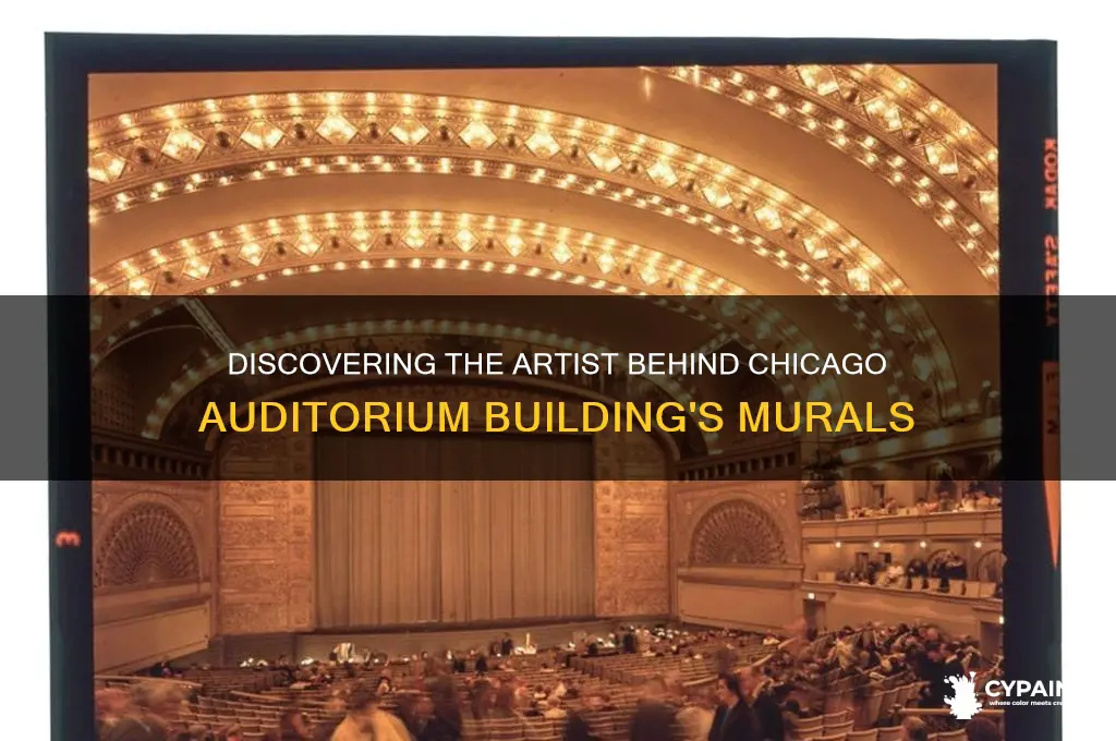 Discovering The Artist Behind Chicago Auditorium Building's Murals