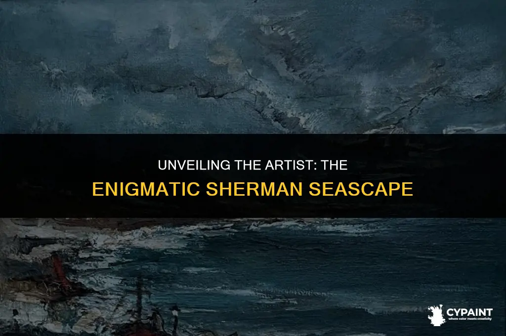 who painted the painting of sherman emerging from the sea