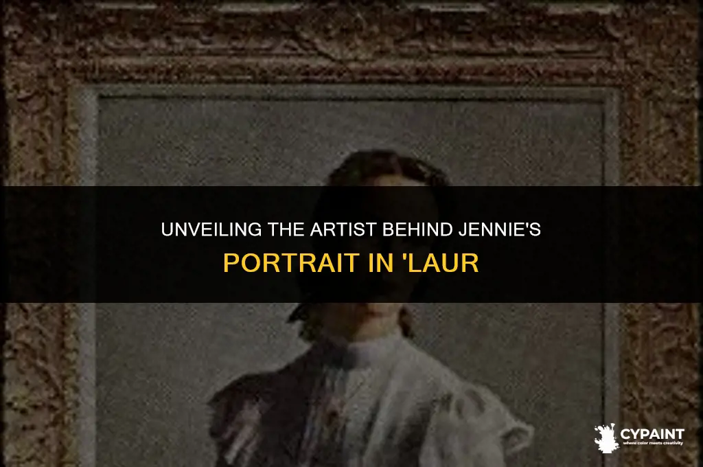 who painted the portrait of jennie in the film laur