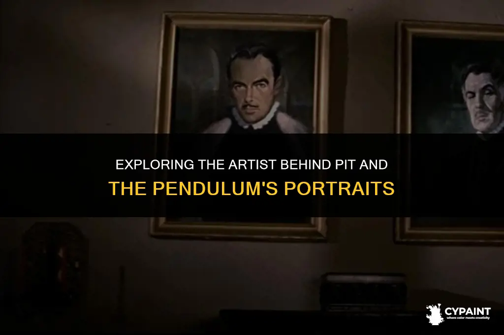 who painted the portraits for pit and the pendulum corman