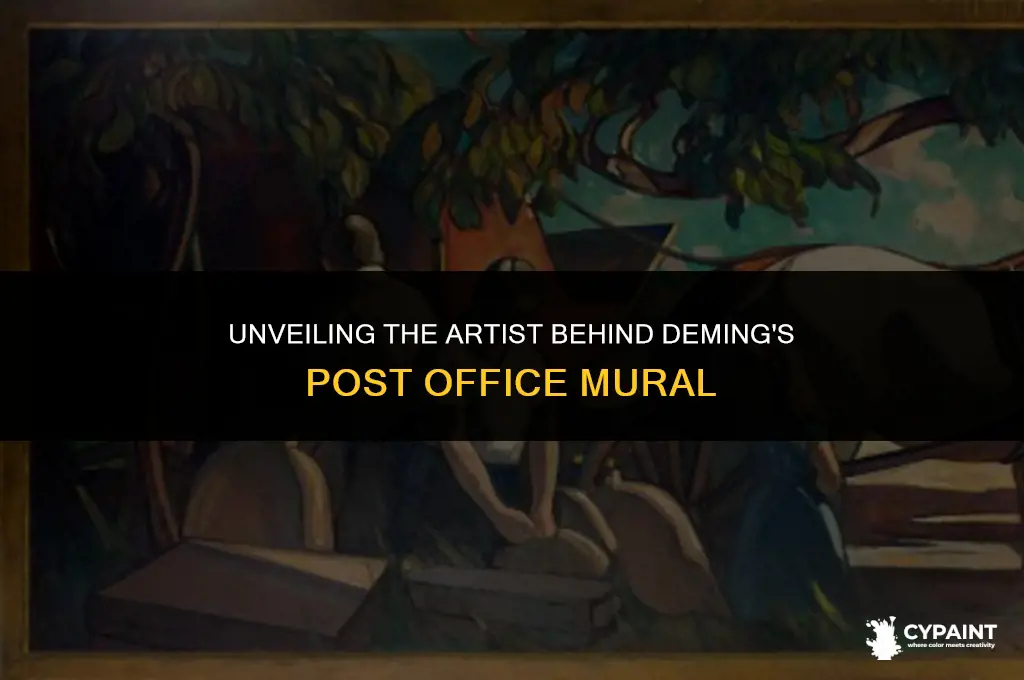 who painted the post office mural in deming new mexico