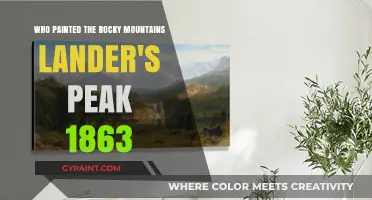Albert Bierstadt's 1863 Masterpiece: Lander's Peak in the Rockies