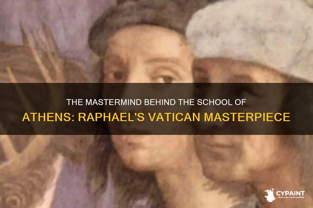 who painted the school of athens in the vatican