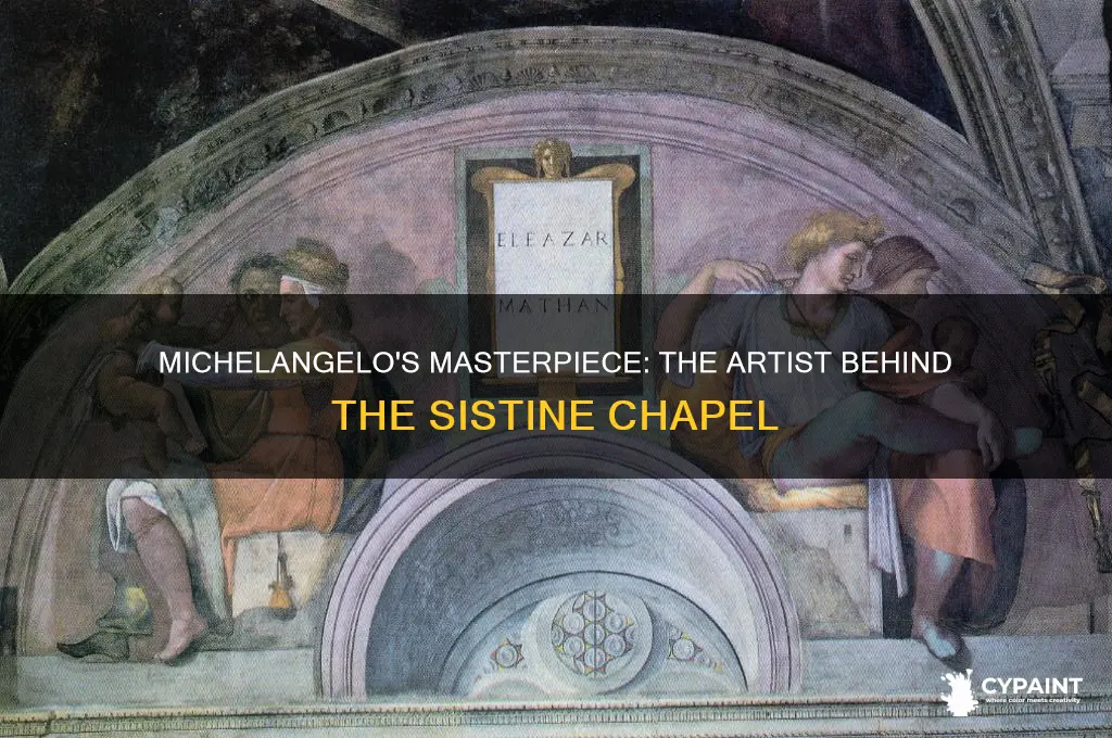 who painted the sistine chapel in the vatican museums