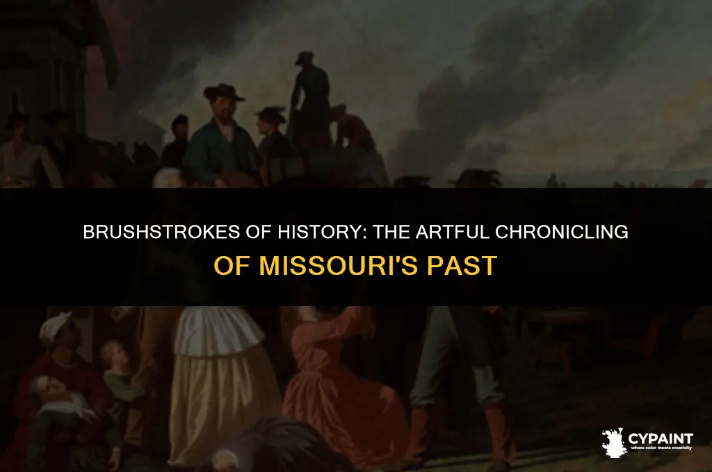 who painted the social history of the state of missouri