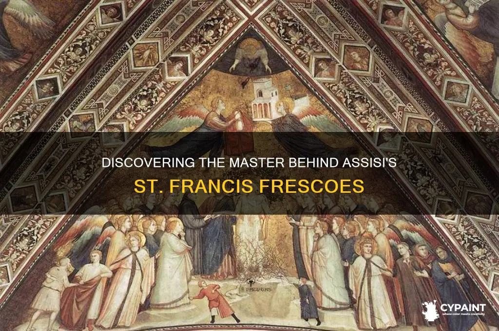 who painted the st francis fresco paintings at assisi