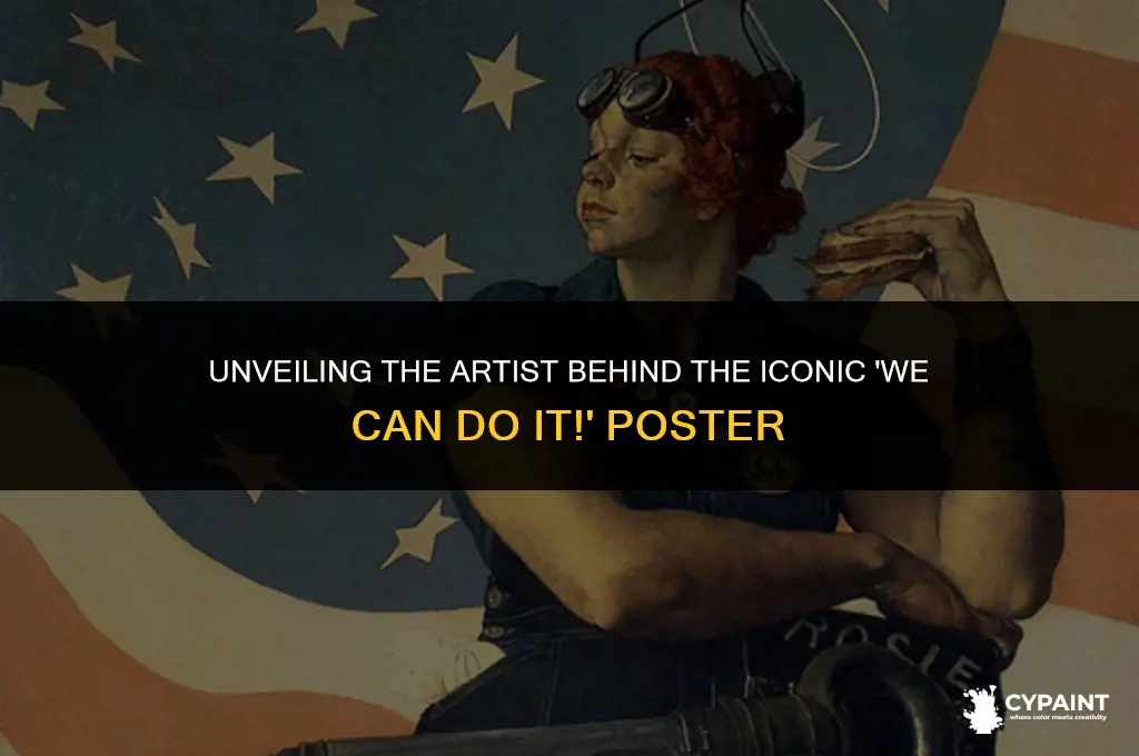 who painted the we can do it poster