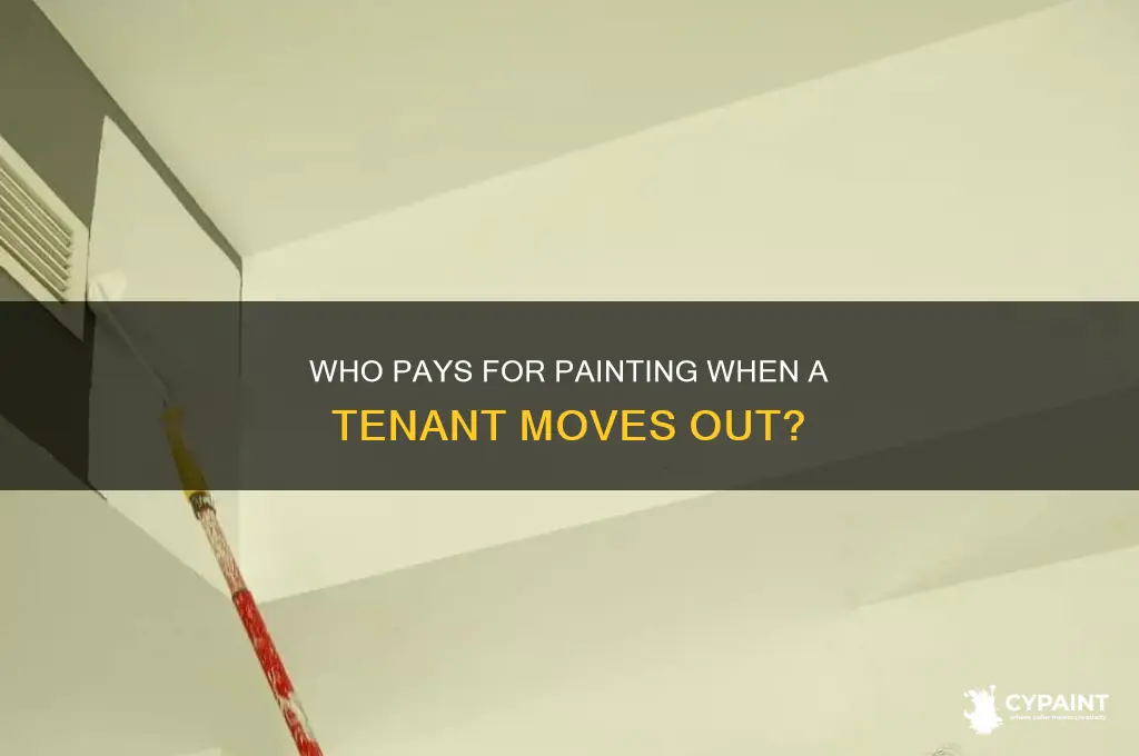 who pays for painting when a tenant moves out