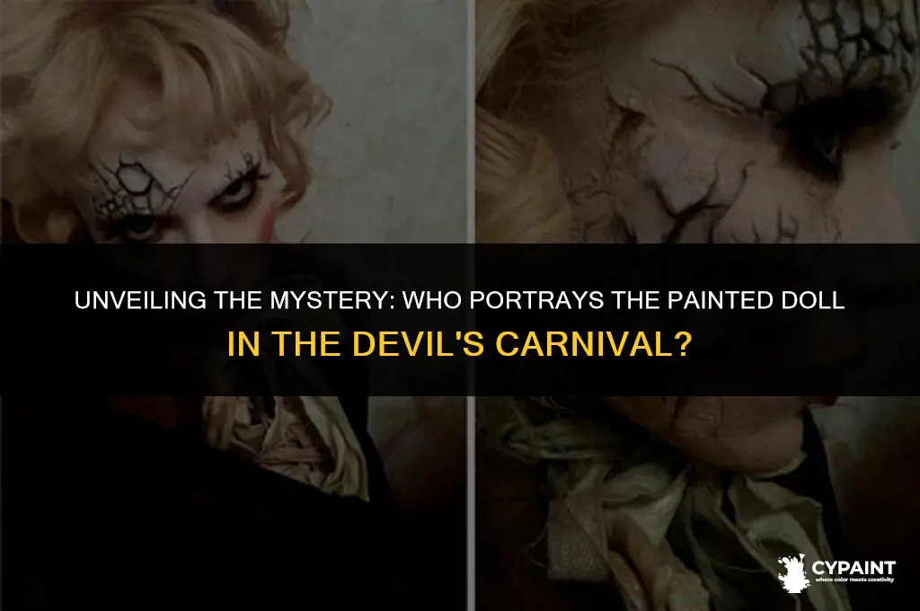 who plays the painted doll in the devil