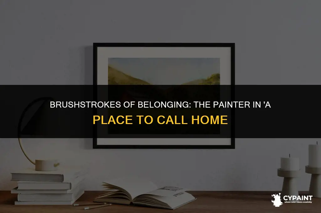 who plays the painter in a place to call home