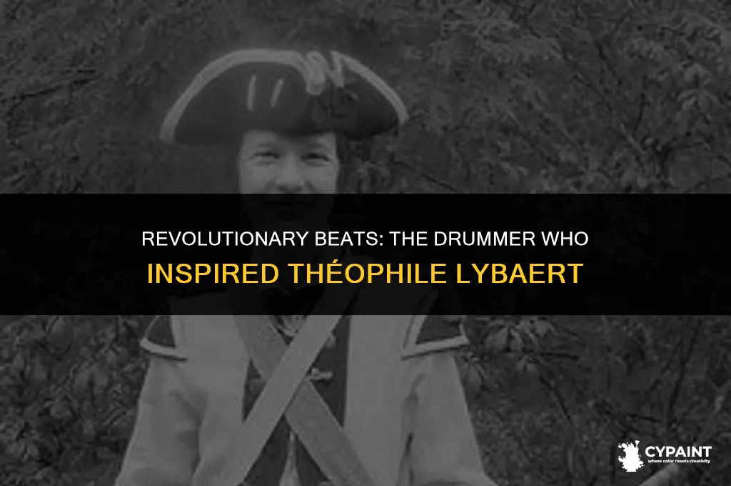 who posed for painting by theophile lybaert drummer rev war