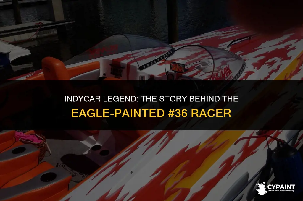 who raced 36 indycar with the eagle painted on it