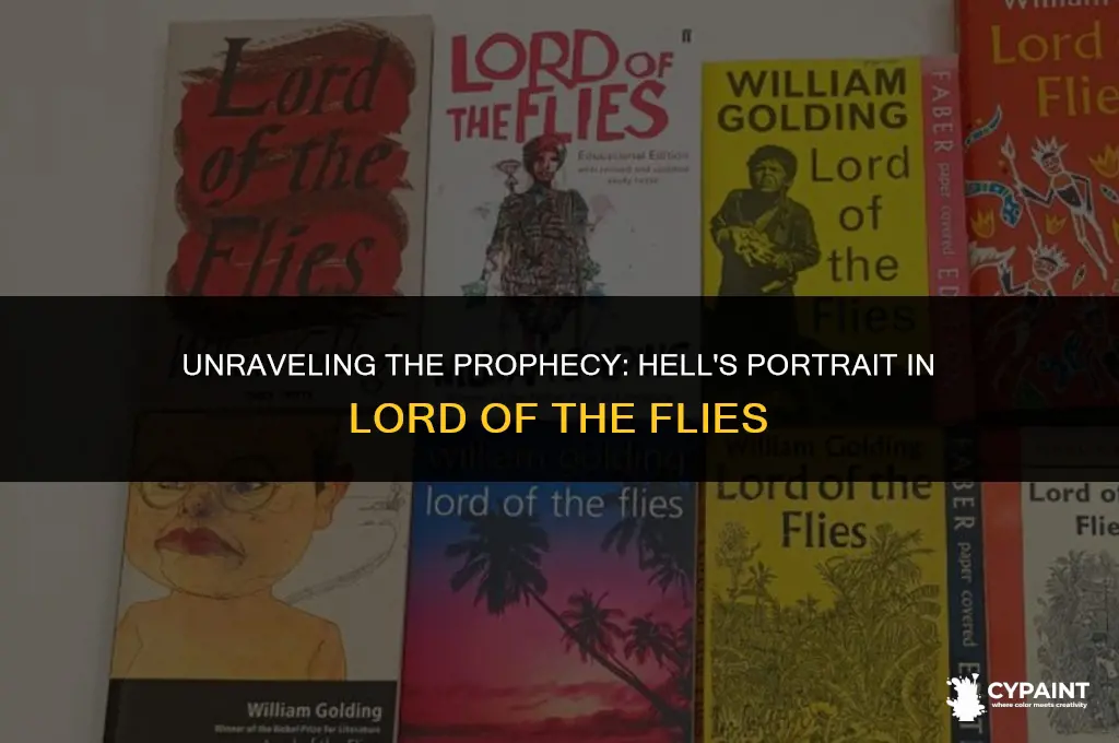 who said hell be painted in lord of the flies
