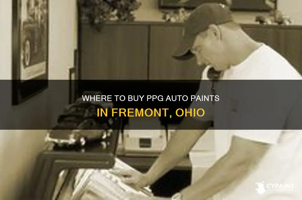 who sale ppg paints in fremont ohio auto paint