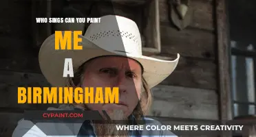 Who Sings 'Can You Paint Me a Birmingham'?