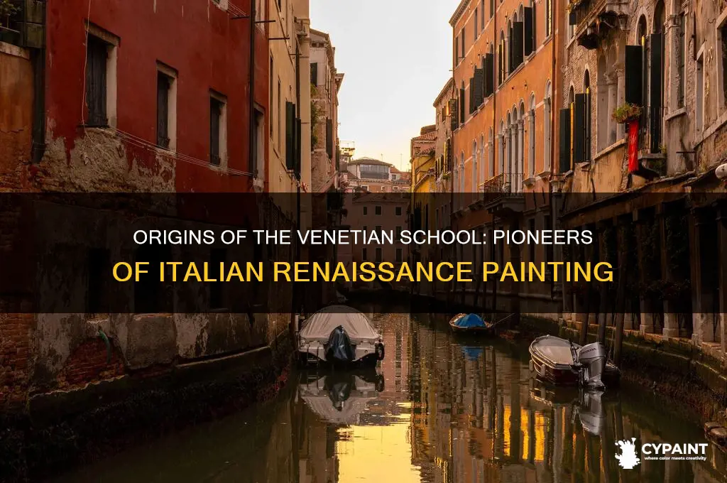 who started the venetian school of italian renaissance painting