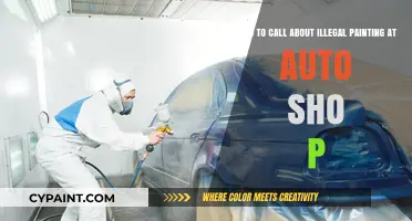 Illegal Painting at Auto Shop: Who to Contact for Help