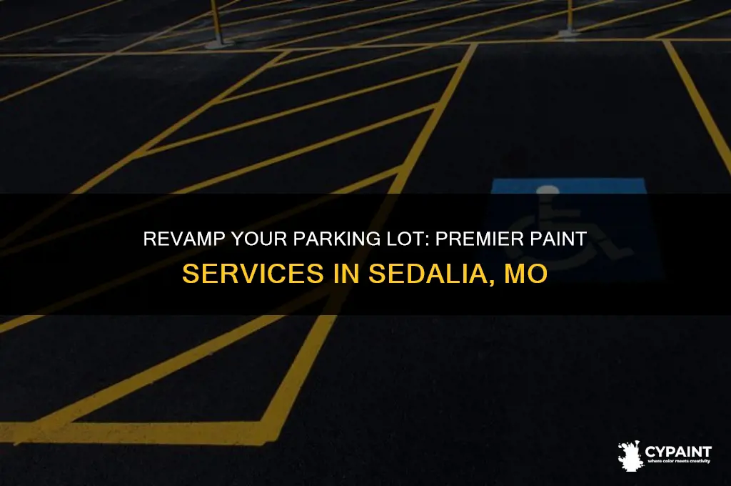 who to call for parking lot paint service sedalia mo