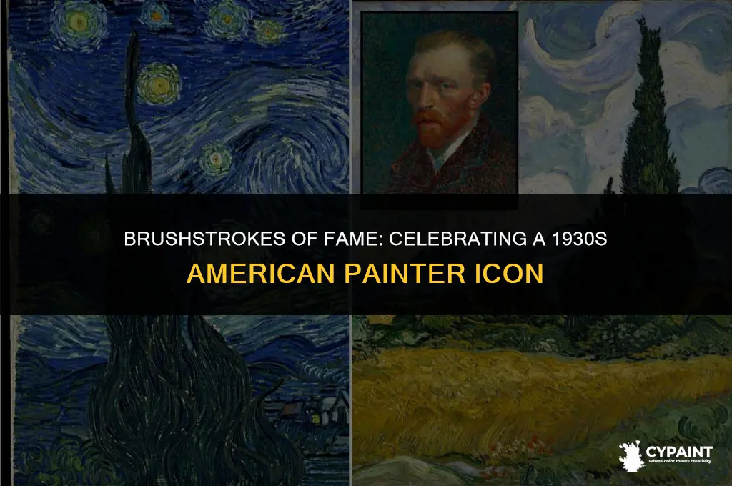 who was a famous painter in america in the 1930s