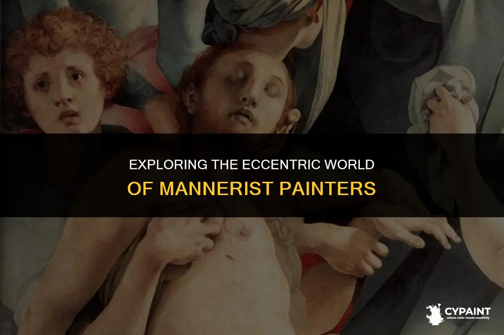 who was a part of the mannerism school of painting