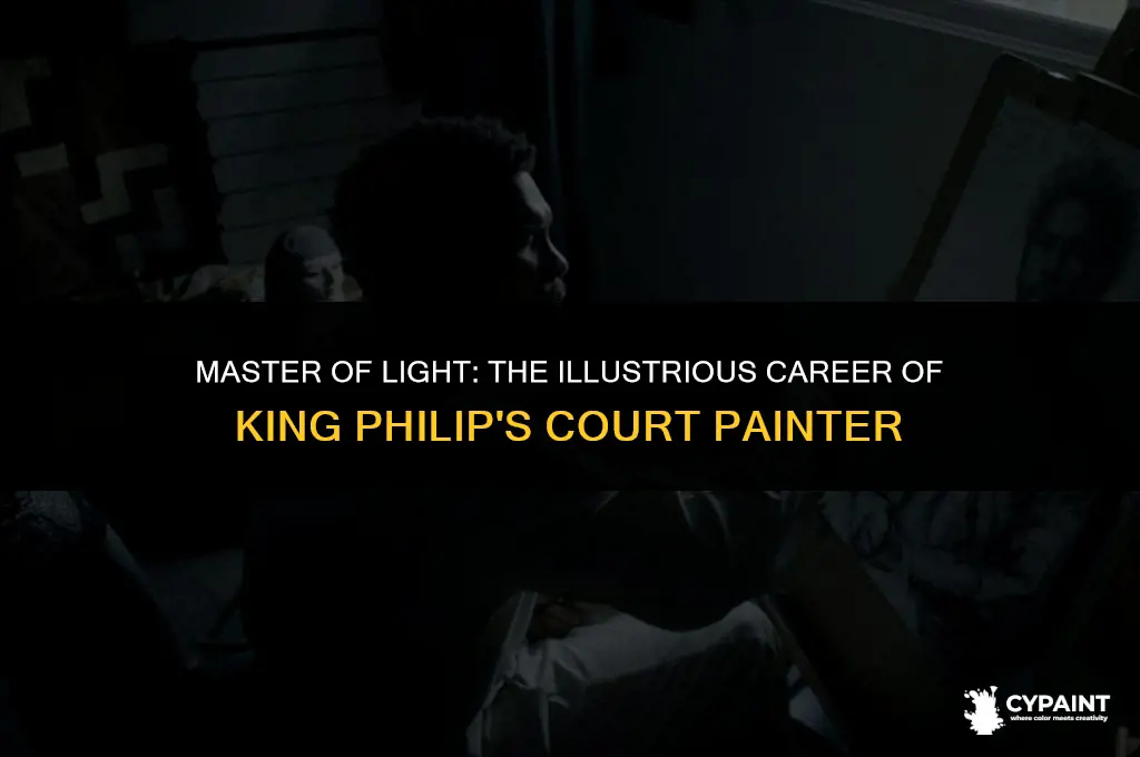 who was king philips most prestigious court painter and why