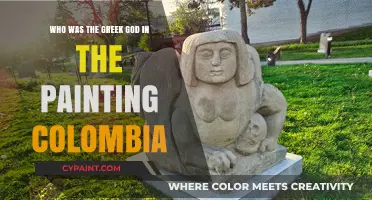 Unveiling the Greek God in Colombia's Mystical Painting