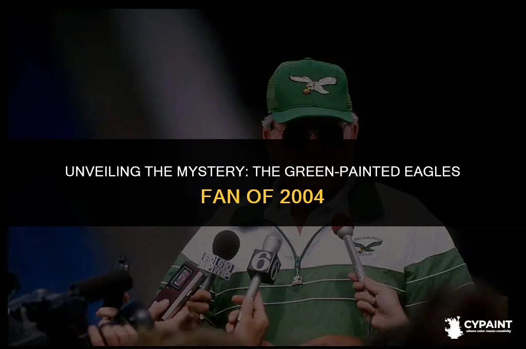 who was the green painted bald eagles fan 2004 mcnabb