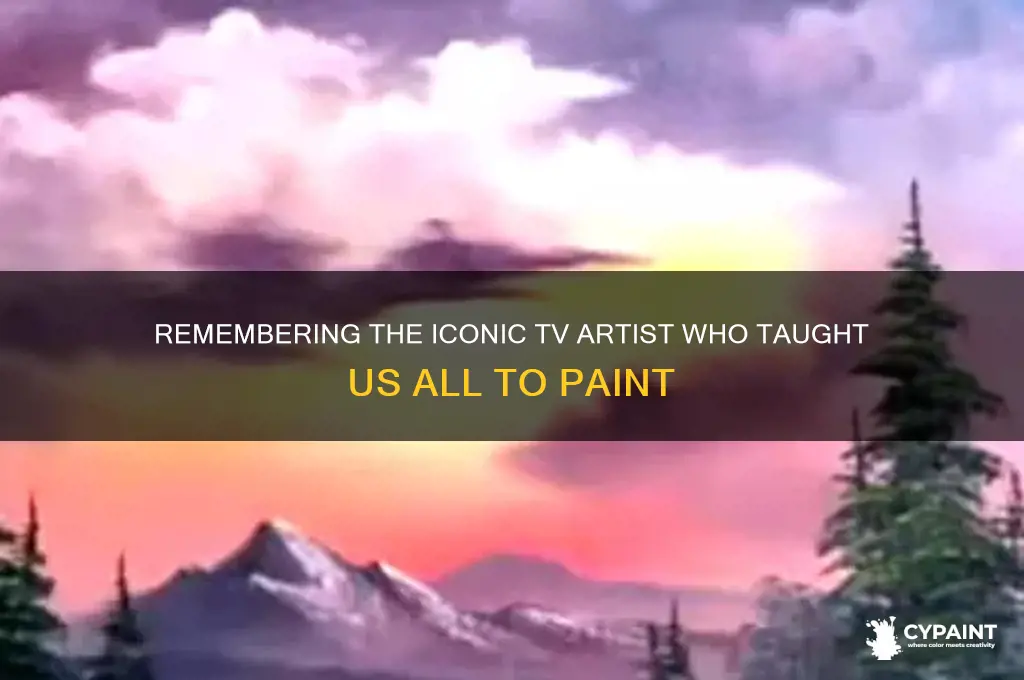 who was the guy on tv that taught painting