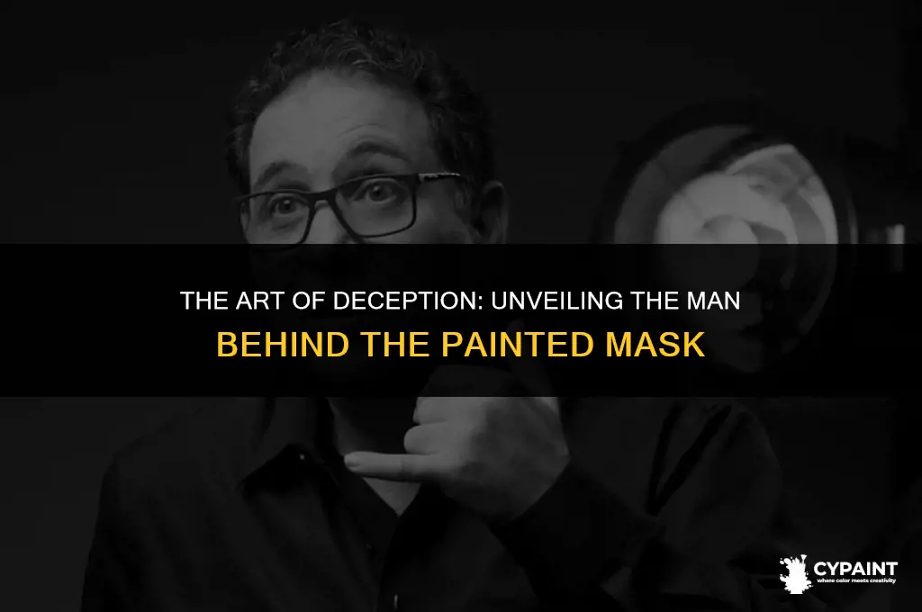 who was the man that was painted to pass off