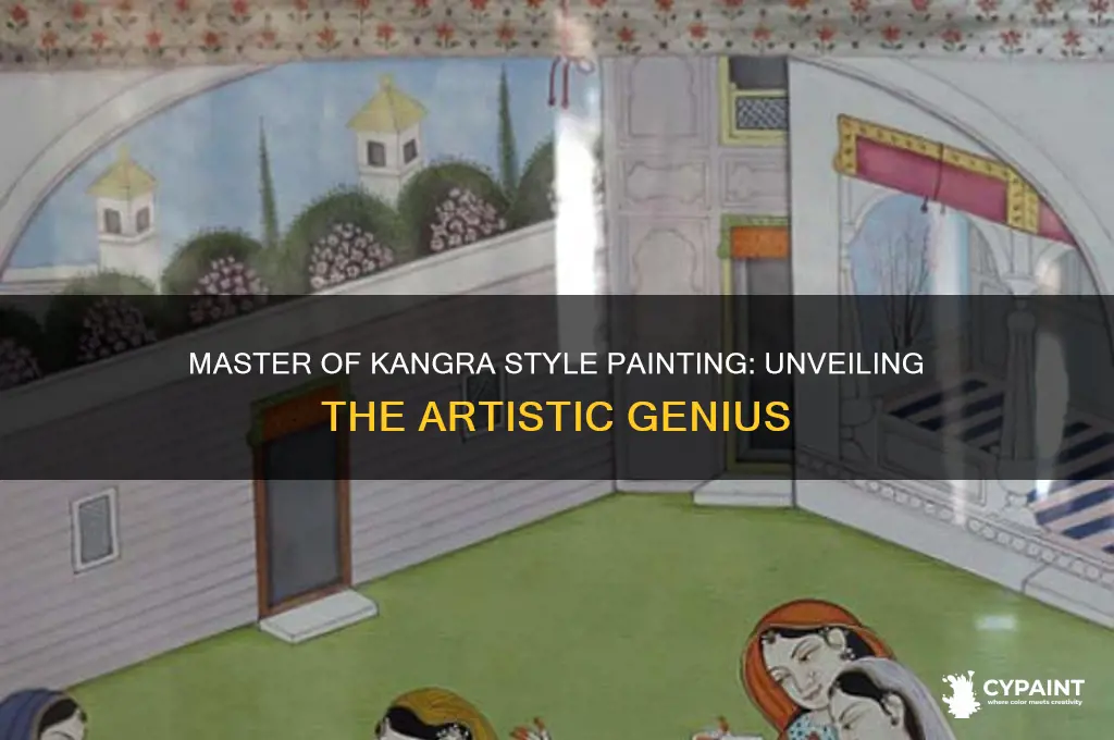 who was the master painter of kangra style painting