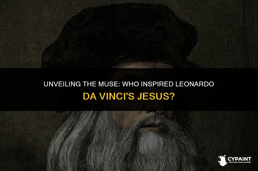who was the model for leonardo da vinci jesus painting
