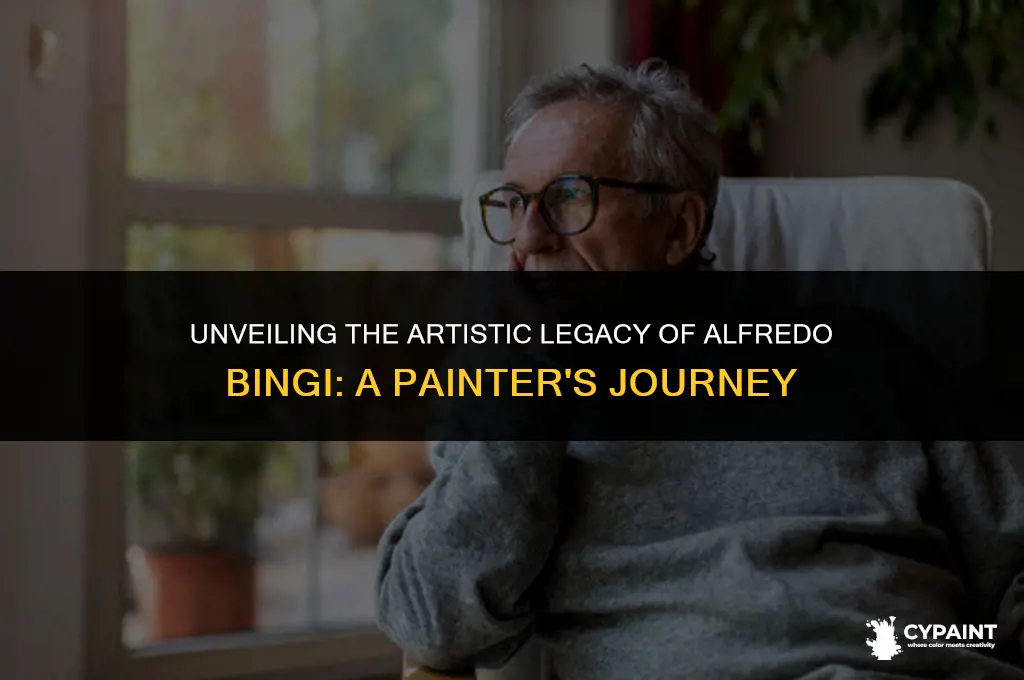 who was the painter artist with the name alfredo bingi