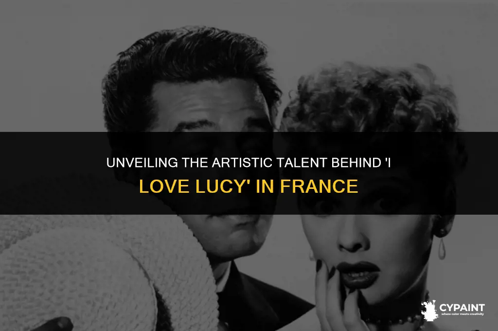 who was the painter in france on i love lucy