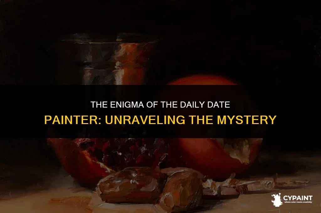 who was the painter who painted the date every day