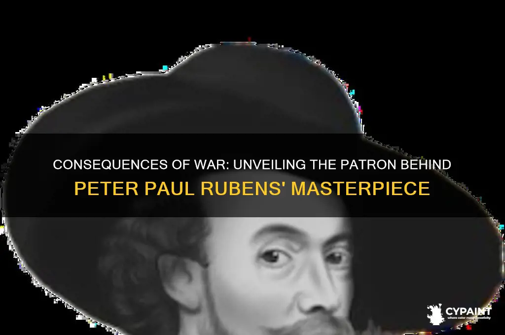 who was the painting consequences of war painted for