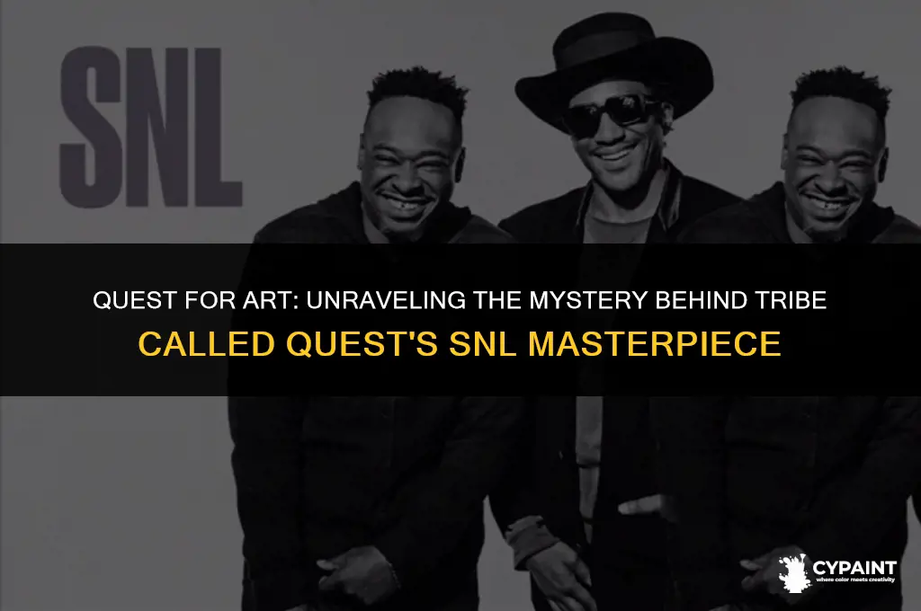 who was the painting in tribe called quest snl performance