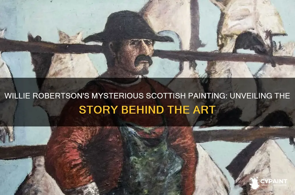 who was the painting willie ribertson had in scotland