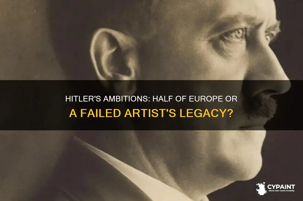 who would hin half of europe or bad painter