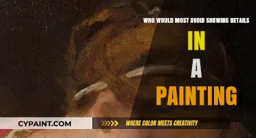 Artists Concealing Details: Who Avoids Revealing Too Much in Paintings?
