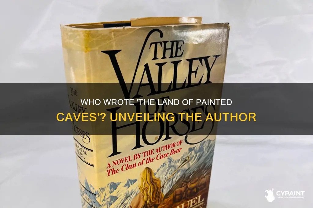 who wrote the land of painted caves