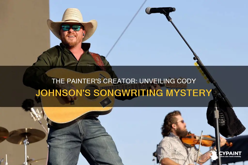 who wrote the song the painter by cody johnson