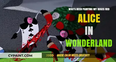 Whimsical Brushstrokes: The Curious Case of Alice's Red Roses