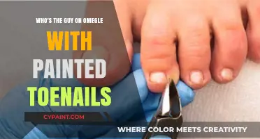 Unveiling Omegle's Mystery: The Guy with Painted Toenails Explored