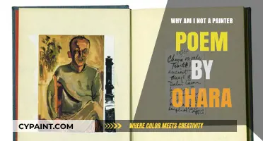 Why Am I Not a Painter? Exploring Ohara's Poetic Reflection