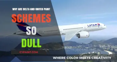 Why Delta and United Airlines' Paint Schemes Lack Visual Appeal
