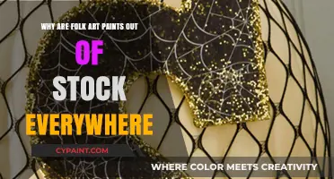 Folk Art Paints Shortage: Why Stores Can't Keep Them in Stock