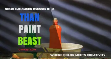 Glass Cleaning Lockdowns: Superior to Paint Beast for Spotless Results
